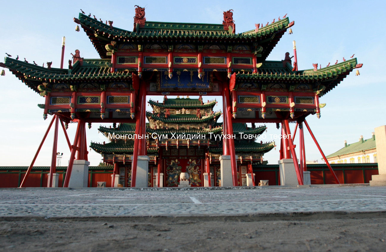 The Andinmen gate and the main gate 2007